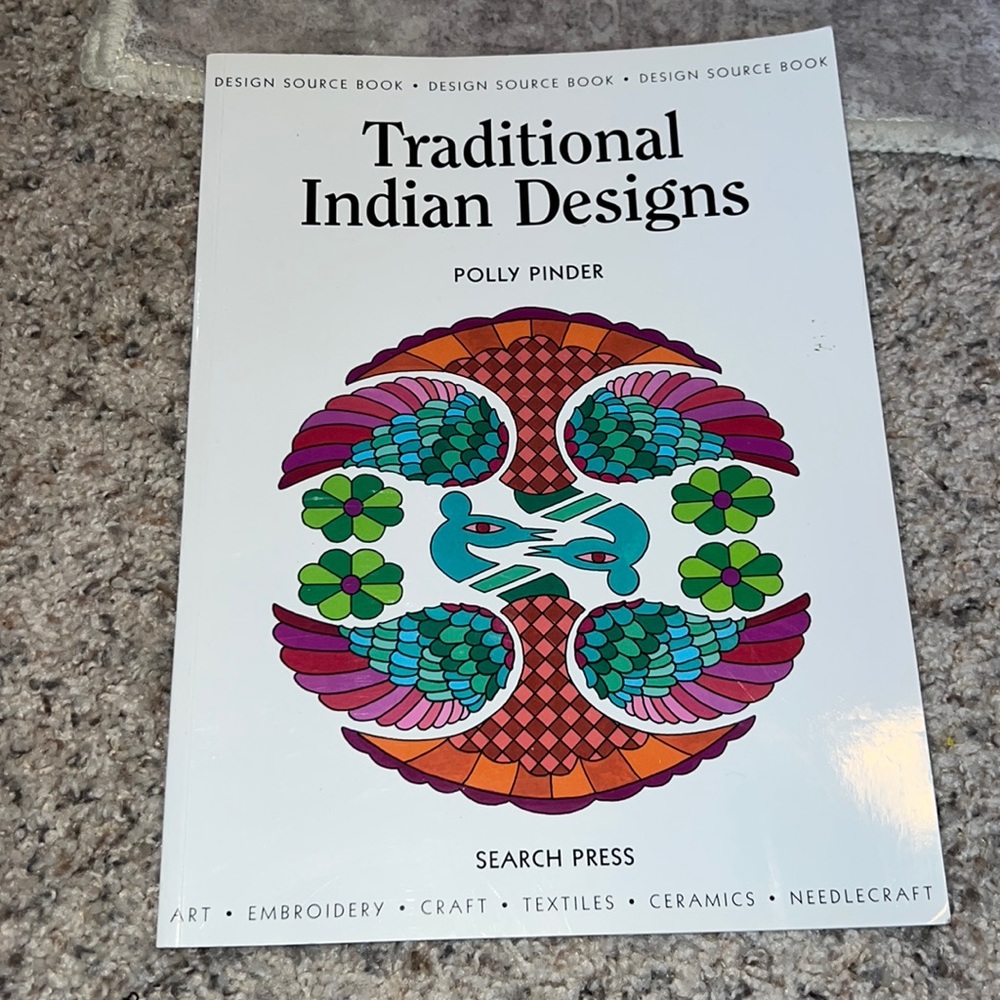 Search Press Traditional Indian Designs pattern book for crafter inspiration